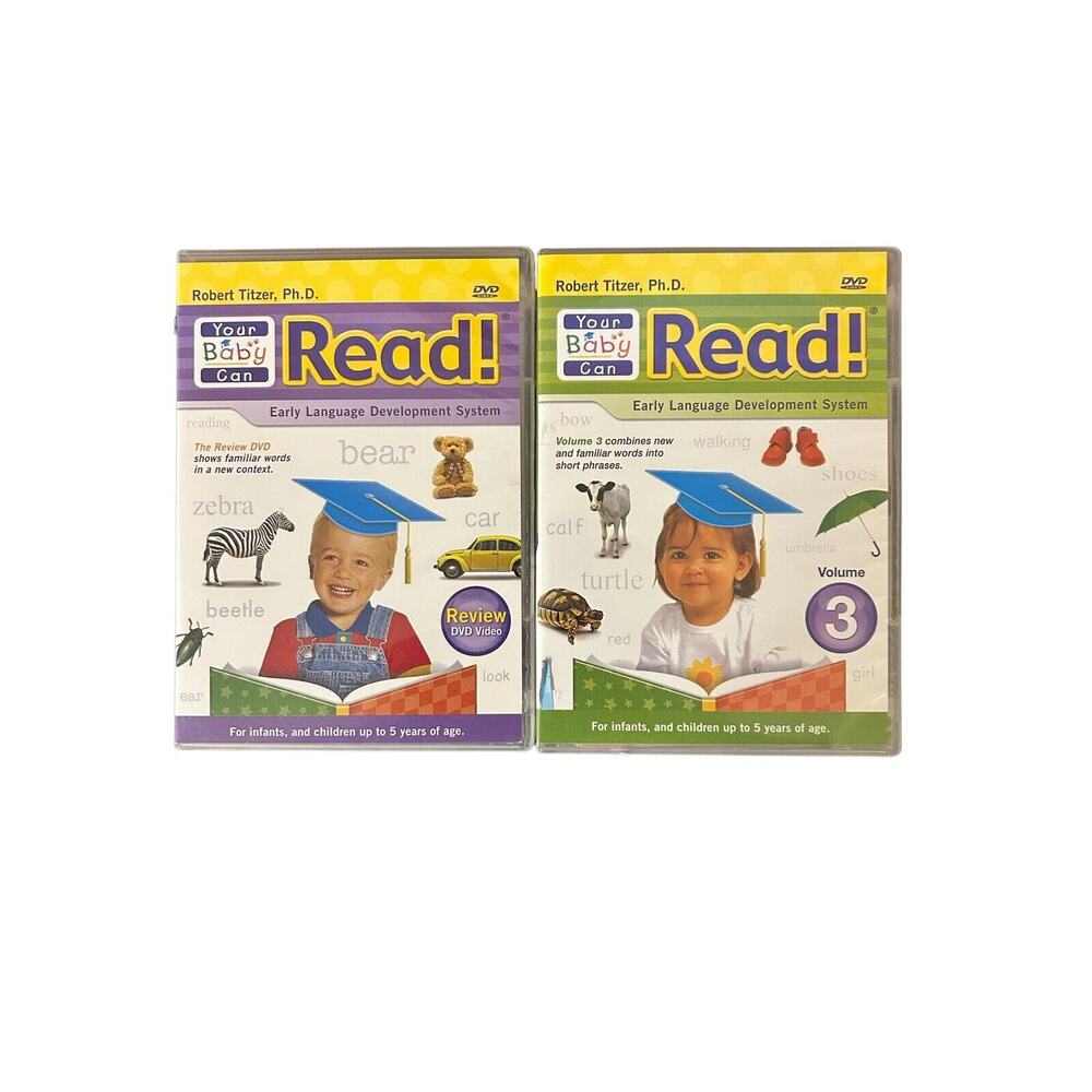 Your Baby Can Read Review Video And Volume 3 (2005, DVD)‎